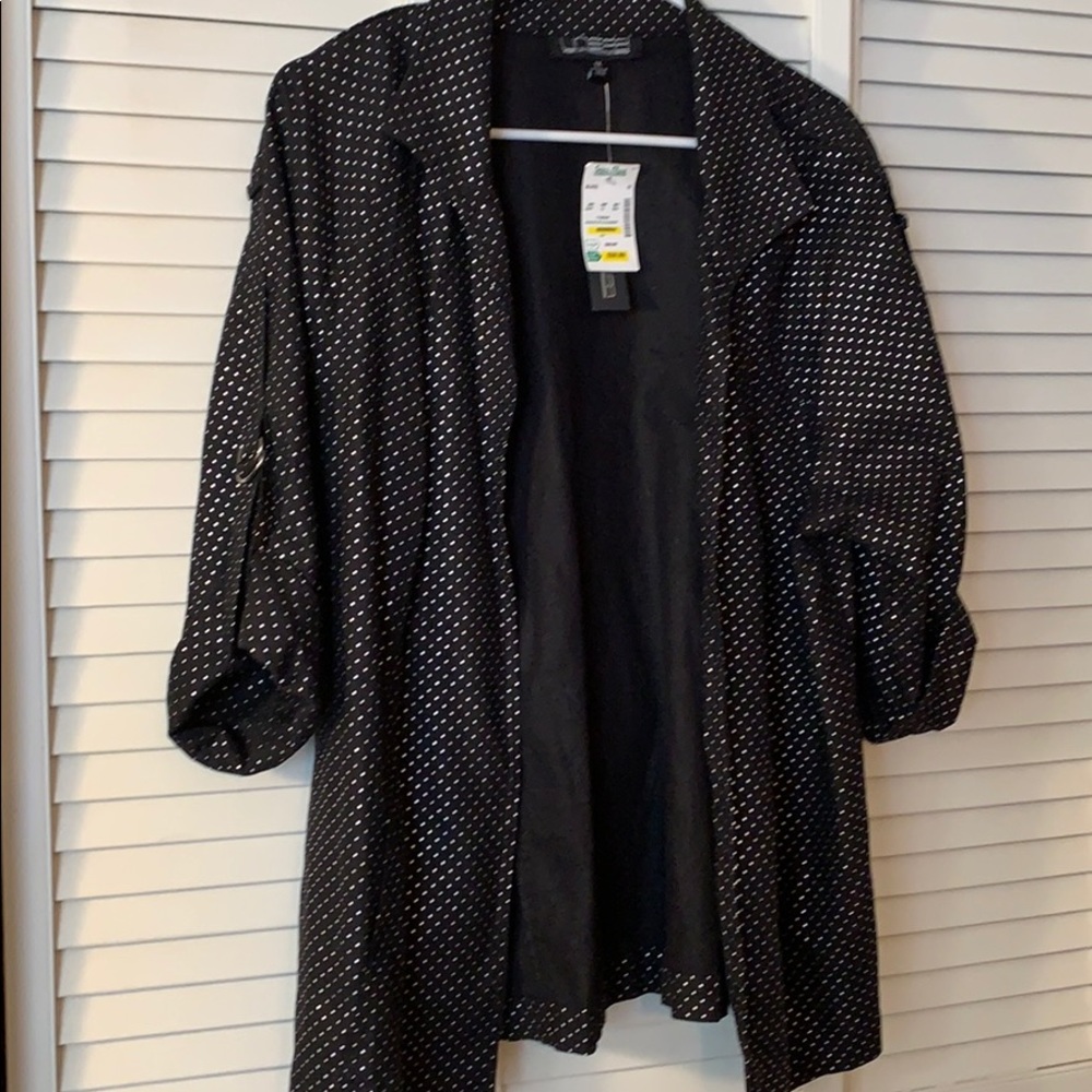 *NWT* Linear Open Blazer